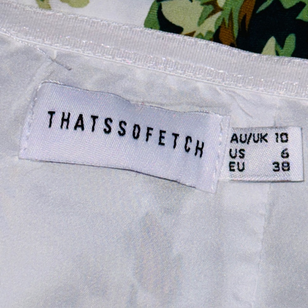 THATSSOFETCH Charms Floral Mini Dress - Picture 7 of 9